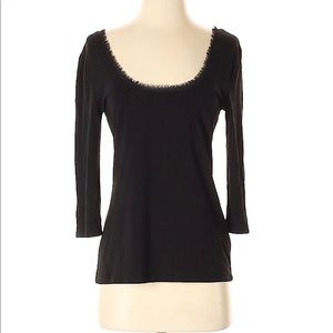 White House Black Market 3/4 Sleeve T-Shirt